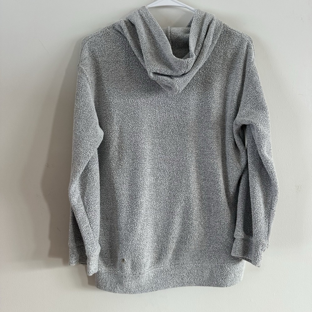 Kids Unisex Badlands ND‎ Hooded Sweatshirt Terry Cloth Gray Buffalo XL Cotton - Picture 2 of 10